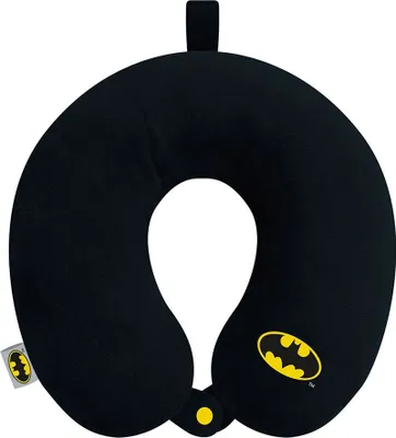 Produktbild von Batman Velours-nackenkissen 30x30 Cm Schwarz Schwarz One Size