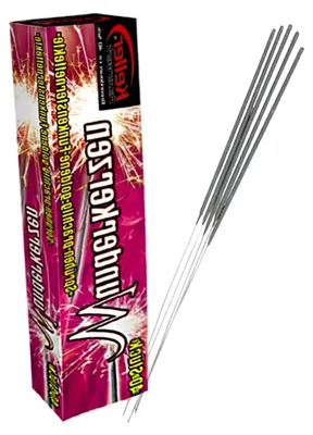 Produktbild von 200 Stück Wunderkerzen, jeweils 17 cm (5 x 40 Stück)