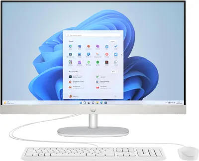 Zdjęcie produktu dla HP 27-cr1071ng, ekran 68,6 cm (27 cali), rozdzielczość Full HD, procesor Intel Core Ultra 7, 16 GB pamięci RAM, dysk 512 GB, system Windows 11 Home
