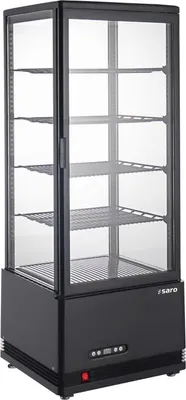 Produktbild von SARO Kühlvitrine SC 100 AV, schwarz