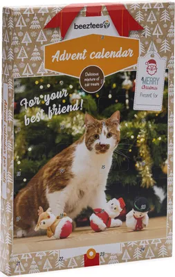 Produktbild von Beeztees Adventskalender Purr für Katzen