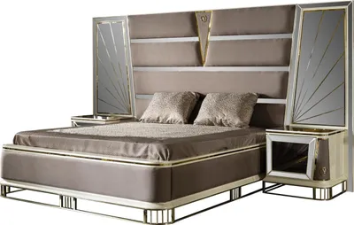 Produktbild von Luxus Bett Design Betten Doppelbetten Schlafzimmer Möbel Einrichtung