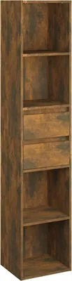 Obrázek produktu pro vidaXL Knihovna Smoked Oak 36x30x171 cm výrobek ze dřeva