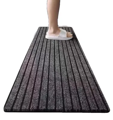 Productafbeelding van Keukenmat, antislip, waterabsorberend, grijs, 40x60 cm