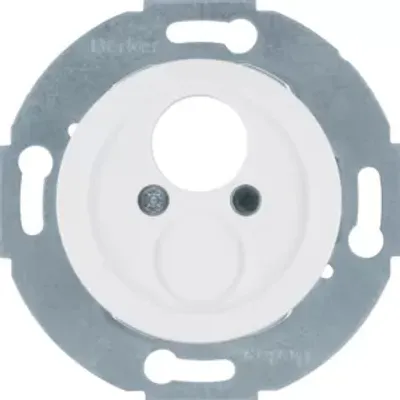 Zdjęcie produktu dla Berker 450820, Srebrny, Biały, Metal, Plastik