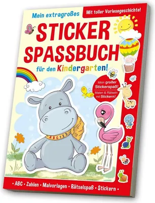 Produktbild von Stickerspaßbuch Kindergarten