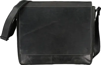 Produktbild von Hausfelder Manufaktur Kuriertasche Huntsville Heiner Schwarz onesize
