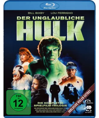 Obrázek produktu pro Neuvěřitelný Hulk – Kompletní filmová trilogie (Blu-ray)