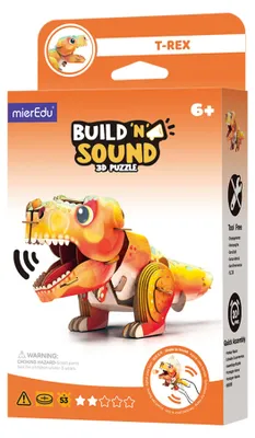 Obrázek produktu pro 3D puzzle Tyrannosaurus rex se zvukem