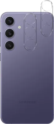 Image de Protection de la caméra pour Samsung Galaxy S24 PLUS [2 pièces] Film de protection de la caméra Verre trempé transparent film arrière lentille film anti-rayures protection de la lentille Phonillico®
