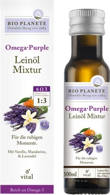 Obrázek produktu pro Omega - Směs purpurového lněného oleje 100ml