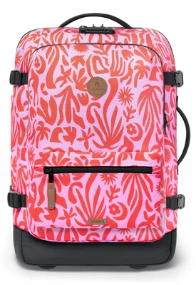 Immagine prodotto di CABAIA carrello zaino con scomparto per laptop Soft Suitcase 2 Wheels All Over Trolley 48L Zante rosa