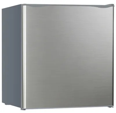 Mini-Kühlschrank 46 l mit Gefrierfach, leise, kompakt, grau