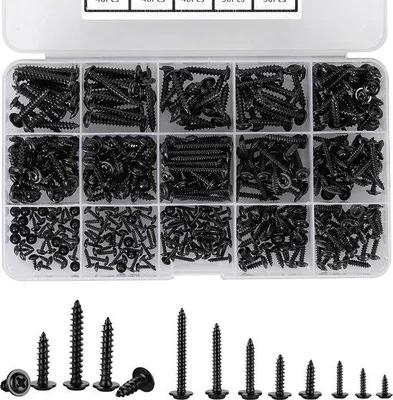 Produktbild von Famanu Schrauben-Set Selbstschneidende Schrauben - 420 Stück