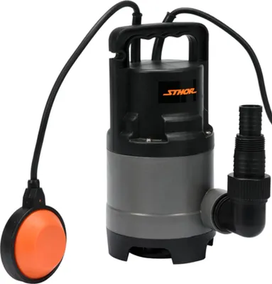 Schmutzwasserpumpe STHOR 500W mit Schwimmerschalter