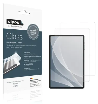 Image de 2x Protection écran pour Teclast H104S mat Verre souple Film Protecteur 9H dipos