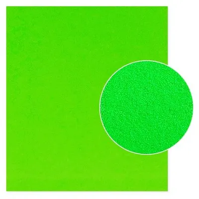 Produktbild von Plottermarie Plotterfolie Premium Flockfolie mit samtiger Oberfläche – Plotterfolie für Textildruck, T-Shirts, Baumwolle, Polyester & Mischgewebe 32 x 50 cm - 401 Neon Green