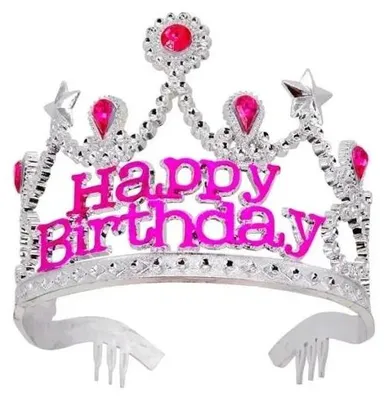 Image de Diadème d'anniversaire « Happy Birthday » - Widmann
