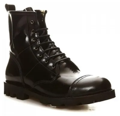 Produktbild von Diesel Damen Boots Stiefeletten " D-KOMBATT " Schwarz #407
