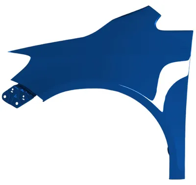 Productafbeelding van BLU Spatbord geschikt voor Volkswagen Golf V+ / Golf 5 PLUS LA5K Links Blauw OlympiaBlau | 2005-2009 | Voorzijde | Gelakt | Montageklaar