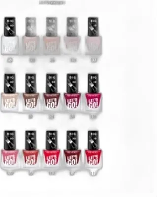 Obrázek produktu pro Revers Lak na nehty Lets Go Set 1 Red Pink