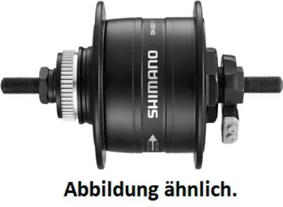 Produktbild von SHIMANO Nabendynamo DH-3D37 - 6V/3W, 36 Loch, Center-Lock, Silber