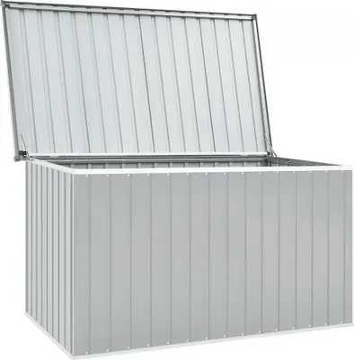 Produktbild von vidaXL Zahradní box šedý 171x99x93 cm
