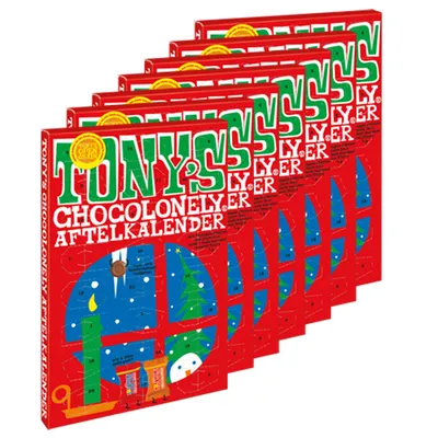 Image de Tony's Chocolonely - Calendrier de l'Avent - 7x 216g
