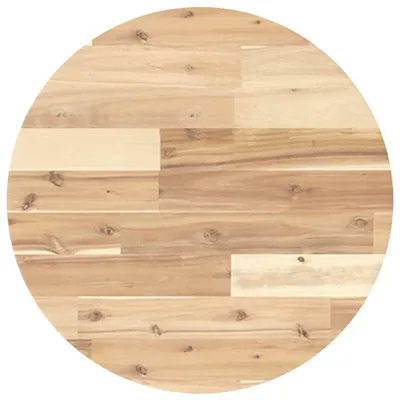 Image de vidaXL Plateau de table Rond Ø50x4 cm Bois massif Acacia