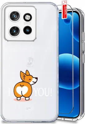 Immagine prodotto di ETUI do Motorola Edge 50 Neo WZORY|WALENTYNKOWE WZMACNIANE CLEAR CASE SZKŁO
