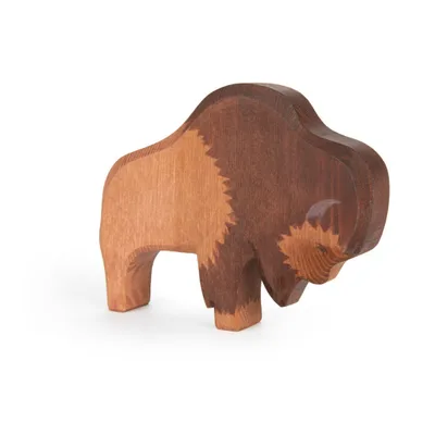 Obrázok produktu pre Ostheimer – 28210 – Bison, drevo, ručná výroba, 16,6 cm x 3 cm x 12,8 cm