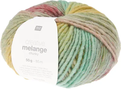 Produktbild von Rico - Creative Melange Chunky 0080 fresh spring