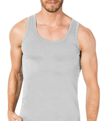 Produktbild von 2er Herren Unterhemd Feinripp Achselhemden 100% Baumwolle Athletic-Shirt 2105