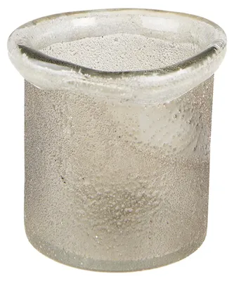 Zdjęcie produktu dla Clayre & Eef Pojemnik na podgrzewacze Ø 9x9 cm Zielone szkło