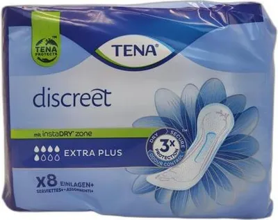 Produktbild von TENA Discreet Extra Plus 8 Pads