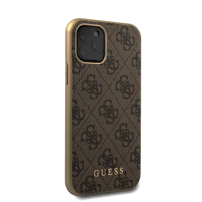 Produktbild von Guess 4G Case for iPhone 11 Pro Brown