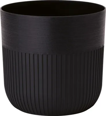 Produktbild von Luca Petit 14 Blumentopf Tiefschwarz FORM-KUNSTSTOFF