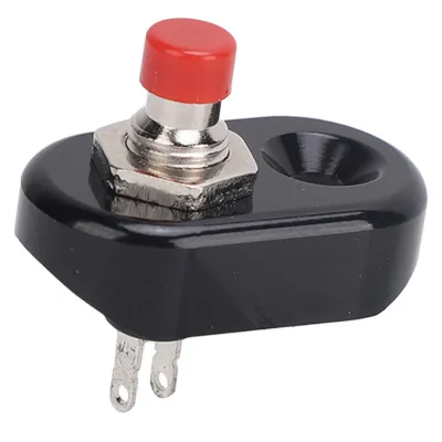 Imagen del producto de Interruptor de palanca para detener/arrancar el motor de la motocicleta, interruptor de palanca para encender/apagar el motor de la motocicleta, interruptor de palanca de control del motor de la motocicleta, interruptor de palanca para detener el motor de la motocicleta (montado en el manillar), interruptor de palanca para el manillar de la motocicleta, interruptor de encendido del motor de la motocicleta (montado en el manillar)