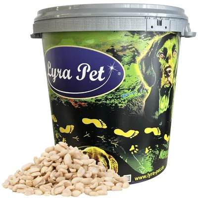 Produktbild von 10 kg Lyra Pet® Erdnusskerne SPLITS Neue Ernte in 30 L Tonne