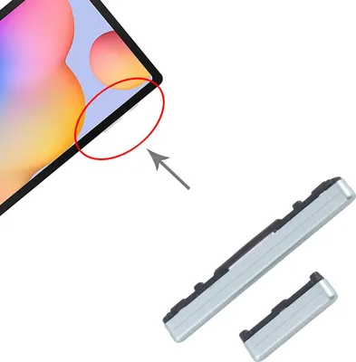 Produktbild von Für Samsung Galaxy Tab S6 Lite Power- und Lautstärkeregler Ersatzteil Mintgrün
