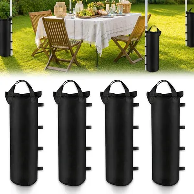 Produktbild von Verzwaringssäcke für Pavillons und Zelte, 4 Stück, 20 x 46 cm, für Garten und Camping