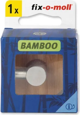 Produktbild von Haken Bamboo selbstklebend fix-o-moll