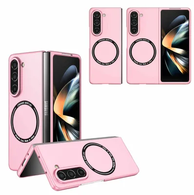 Immagine prodotto di Per Samsung Galaxy Z Fold5 5G Magnet Magsafe Design Custodia per cellulare Rosa