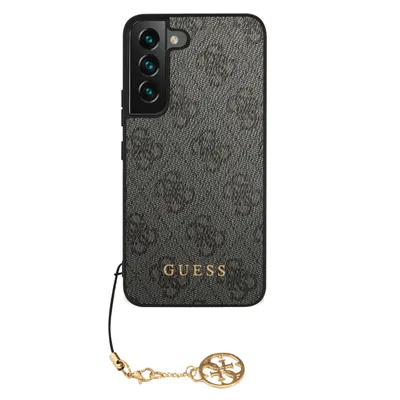 Produktbild von Guess, Schutzhülle 4G Charm f. Samsung Galaxy S23, Grau