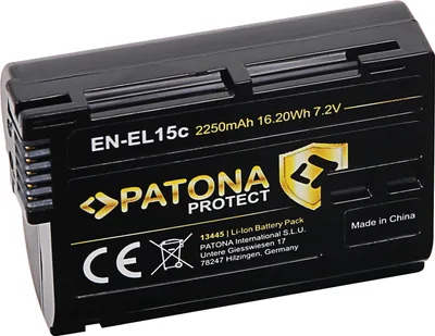 Obrázok produktu pre Batéria Nikon EN-EL15C 2250mAh Li-Ion Protect 7,2V