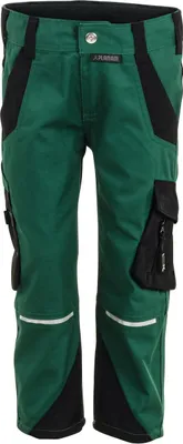 Produktbild von Planam  Norit Kids Bundhose grün/schwarz Gr.122/128 6544122
