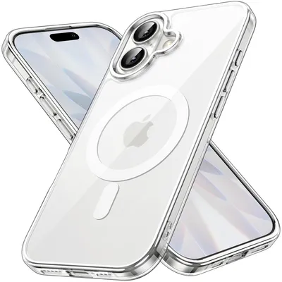 Produktbild von Hülle MagSafe für iPhone 17 Schutzhülle Magnet Silikon Case Mag Safe Transparent