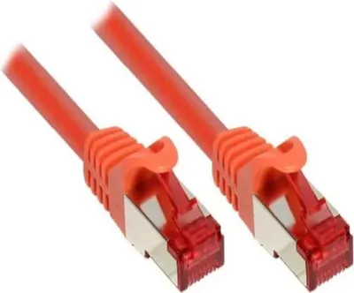 Produktbild von Patchkabel Cat. 6 S/FTP PiMF 15m orange, abgeschirmt