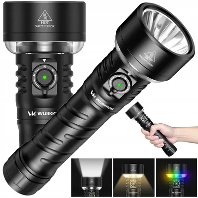 Zdjęcie produktu dla Mocna Latarka Akumulatorowa LED Wurkkos TS27 3200lm USB-C IPX8