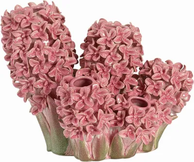Immagine prodotto di Vaso bianco in Vetroceramica raffinato Light & Living Flower